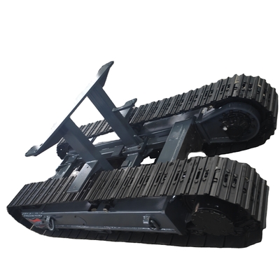 8 T Cornice di rotaia di stalla di scarico di acciaio Sottocarro per officine di riparazione di macchinari Chassis a rotaia