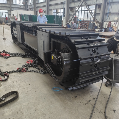 100 tonnellate di acciaio Chassis di scavo modello Caterpillar JCB Ect numero di parte KRT1500 fabbricato