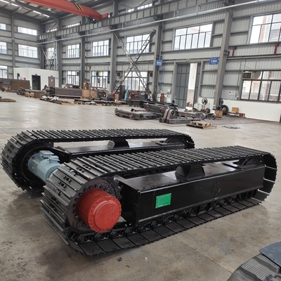 Sottocarro di gomma/acciaio su misura da 15T per bulldozer per escavatori multifunzione