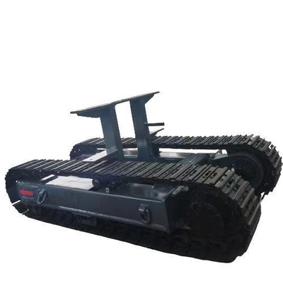 8 tonnellate All-Terrain Rubber Steel Crawler Tank Tracked Undercarriage Veicolo senza equipaggio Robot