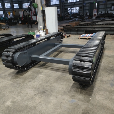 Chassis a rotaia in gomma di acciaio da 5T per veicoli a rotaia versatili nell'estrazione energetica