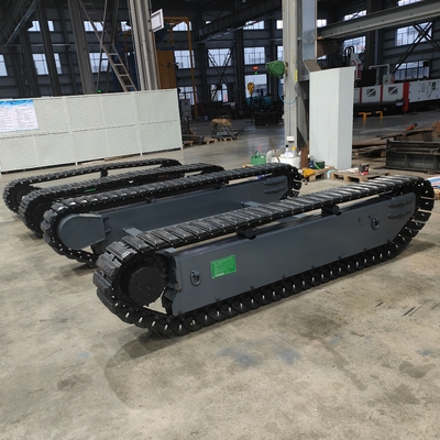 Chassis a rotaia in gomma di acciaio da 5T per veicoli a rotaia versatili nell'estrazione energetica