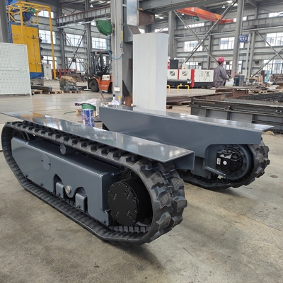 Servizi di riparazione di macchinari 3.5T gomma Crawler caricamento gomma tracciato telaio sotterraneo