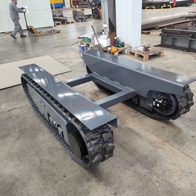 Servizi di riparazione di macchinari 3.5T gomma Crawler caricamento gomma tracciato telaio sotterraneo