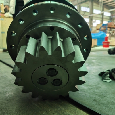 Assemblaggio di asci di riduttore del motore oscillante dell'escavatore con 200 kg di peso e 0-100 velocità di uscita
