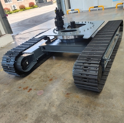 Scavo dell'energia 10T Chassis di sotterreno a rotaia di gomma personalizzato per veicoli a trascinamento