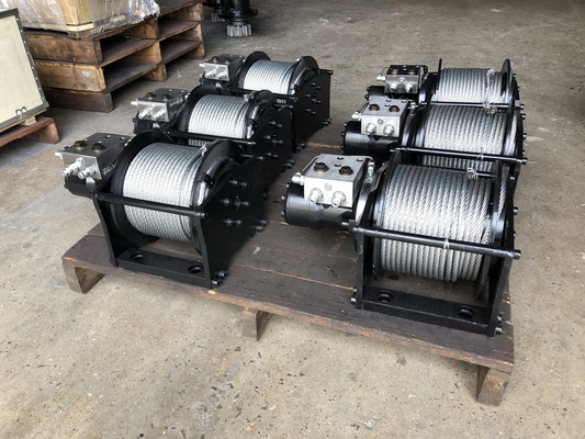 0-650KN Capacità Vintello di gru su piccole tracce con motore idraulico e funzionamento a basso rumore