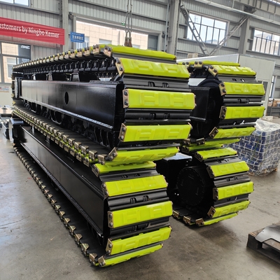 Sottocarro di rotaie in acciaio per macchine per la trivellazione in officine di riparazione di macchine