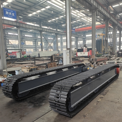 10-35 tonnellate di motore elettrico a trazione in acciaio, sottocarro, carrozzeria di trascinamento, chassis per trituratore, escavatore per perforazione
