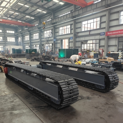 10-35 tonnellate di motore elettrico a trazione in acciaio, sottocarro, carrozzeria di trascinamento, chassis per trituratore, escavatore per perforazione