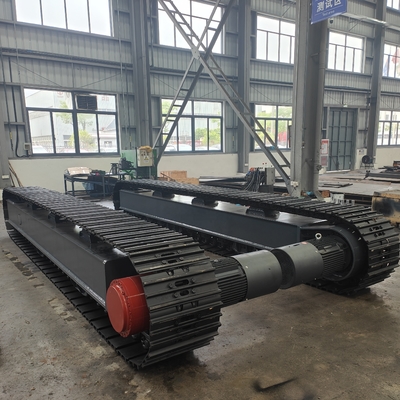 10-35 tonnellate di motore elettrico a trazione in acciaio, sottocarro, carrozzeria di trascinamento, chassis per trituratore, escavatore per perforazione