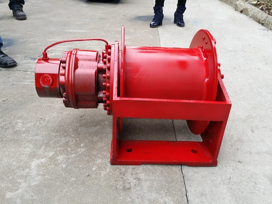 Ventilatore a motore idraulico per operazioni di pesca e sollevamento