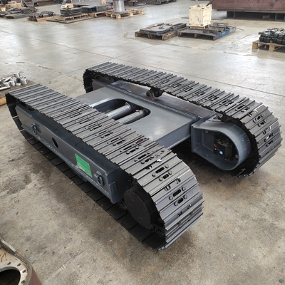 Chassis di pista di gomma per perforazione e frantumazione
