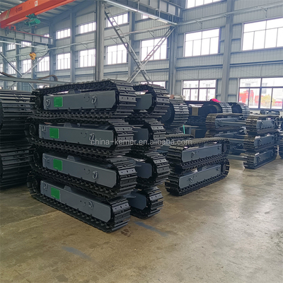 Chassis di trascinamento in acciaio per scavatori di 8 tonnellate e pompe per calcestruzzo