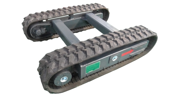 Chassis a rotaia di gomma e sottocarro a rotaia per apparecchiature ingegneristiche e industriali a piccolo carico