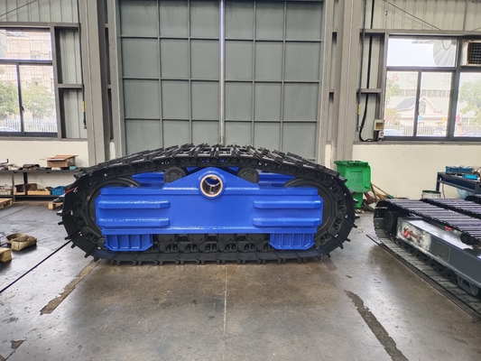 Chassis di rotaia di trazione dotato di motore di viaggio per una capacità di carico di 80 tonnellate personalizzabile