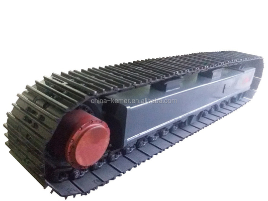 Capacità di carico di 40 tonnellate Chassis di binario personalizzato per nero o per le vostre esigenze