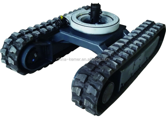 Trasmissione idraulica Mini Rubber Crawler Undercarriage per 40001-50000 ore lavorative