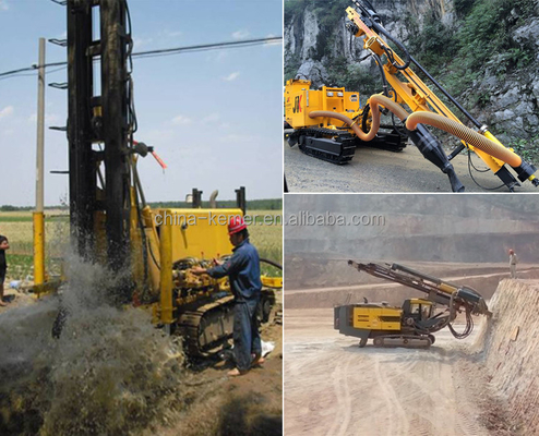 Perforazioni di 4,5 tonnellate Escavatori adatti Macchine di frantumazione usate Sottocarro Base del telaio