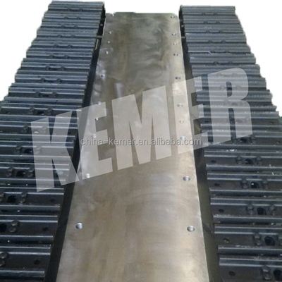 Chassis a rotaia in acciaio Kemer nero per opere di costruzione su misura per i requisiti