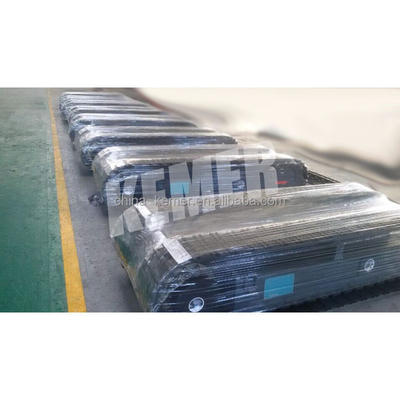Chassis a rotaia in acciaio Kemer nero per opere di costruzione su misura per i requisiti