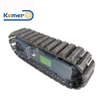 Video supporto tecnico dopo il servizio Sottocarro Mini Crawler in acciaio con cuscinetti di gomma