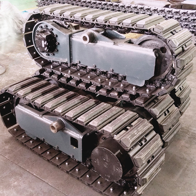Video supporto tecnico dopo il servizio Sottocarro Mini Crawler in acciaio con cuscinetti di gomma